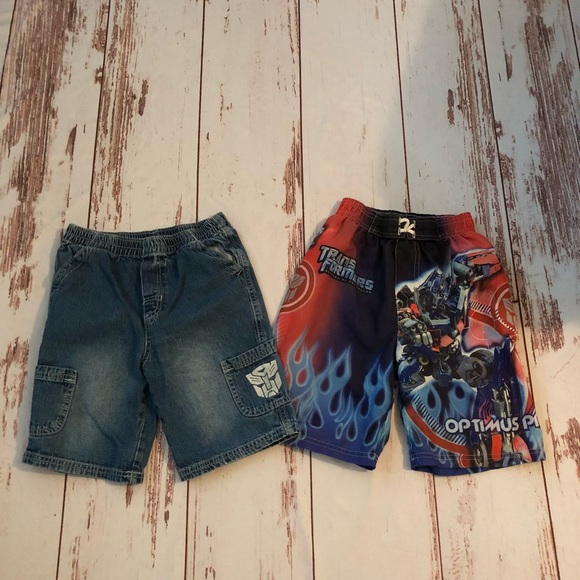 transformers swim trunks